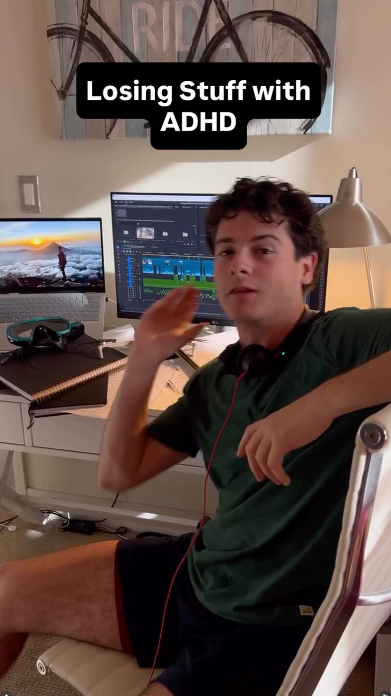 Losing Stuff with ADHD Spotminders sponsored video
